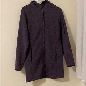 L.L. Bean Purple Ski & Snow Fleece Jacket